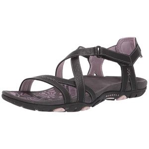 MERRELL Keepsake Sandspur Rose Leather Sandals